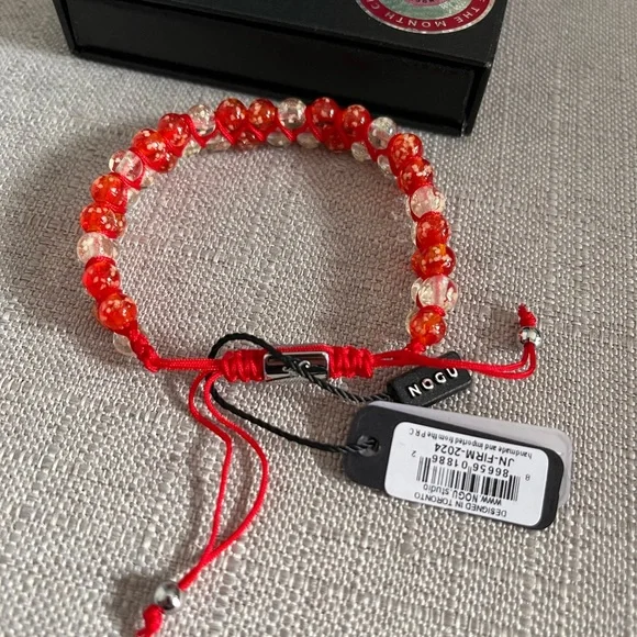 NOGU Double macrame firefly bracelet - Picture 2 of 2